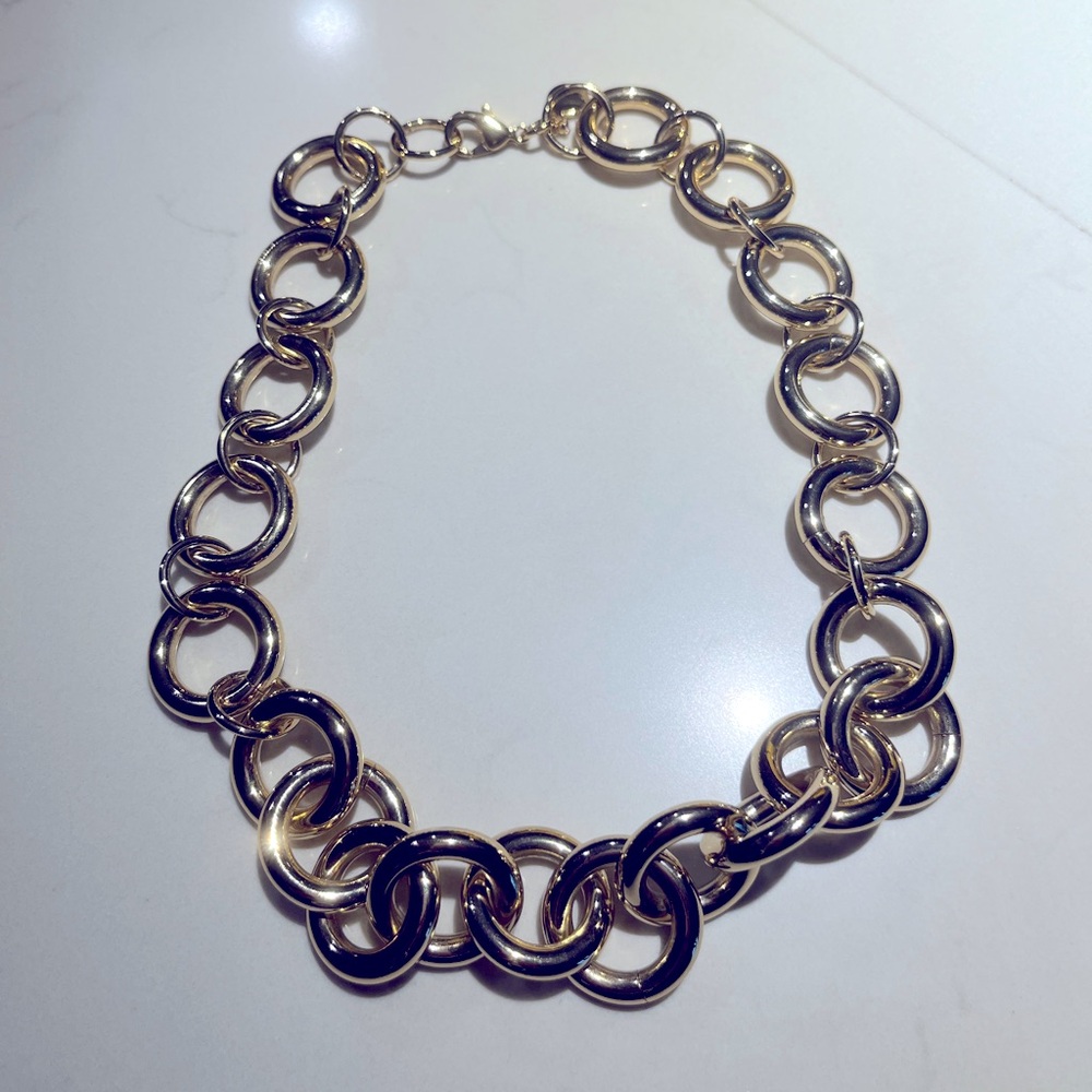 JCrew gold necklace